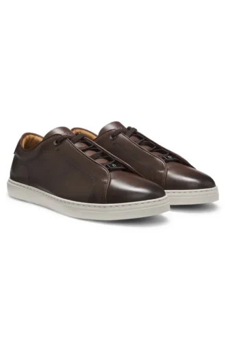 Gary sneakers in brushed leather