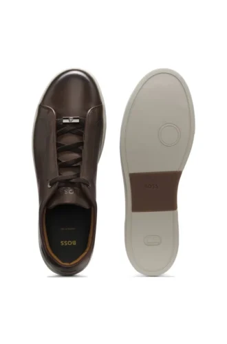 Gary sneakers in brushed leather