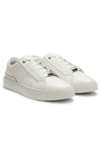 Gary trainers in grained leather