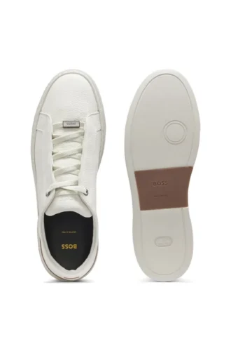 Gary trainers in grained leather