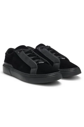 Gary trainers in leather and suede
