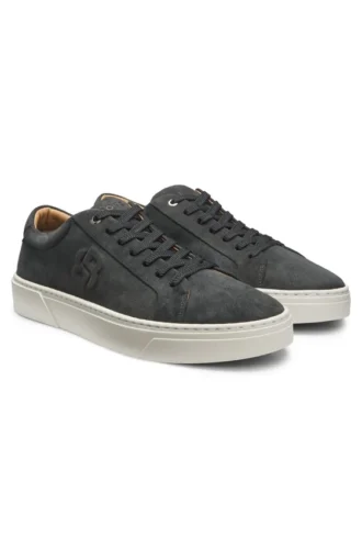 Gary trainers in velour-effect suede