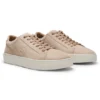 Gary trainers in velour-effect suede