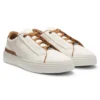 Gary trainers with leather trims