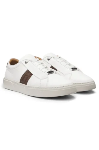 Gary trainers with woven details Gary trainers with woven details