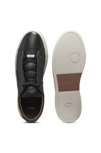 Gary trainers with woven details