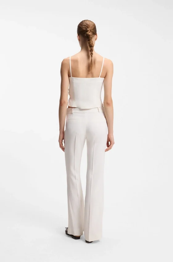 Gathered bandeau top with straps Gathered bandeau top with straps