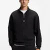 Geometric-tape sweatshirt in a cotton blend Geometric-tape sweatshirt in a cotton blend