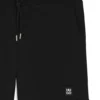 Geometric-tape tracksuit bottoms in a cotton blend
