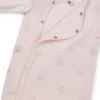 Gift-boxed logo sleepsuit and hat for babies