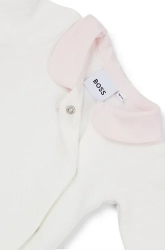 Gift-boxed sleepsuit and headband for babies