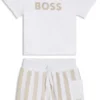 Gift-boxed T-shirt and shorts set for babies Gift-boxed T-shirt and shorts set for babies