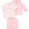 Gift-boxed three-piece tracksuit for babies