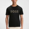 Gloss-logo T-shirt in Pima cotton