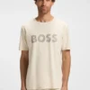Gloss-logo T-shirt in Pima cotton