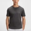 Gloss-logo T-shirt in Pima cotton