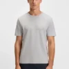 Gloss-logo T-shirt in Pima cotton