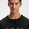 Gloss-logo T-shirt in Pima cotton