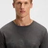Gloss-logo T-shirt in Pima cotton