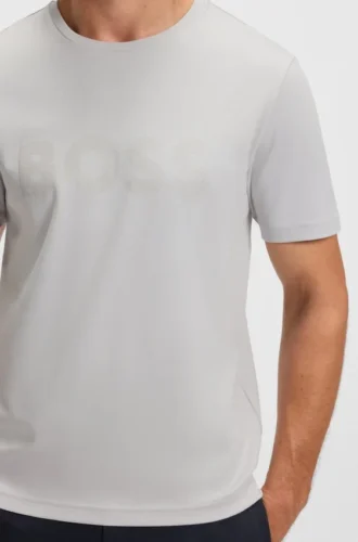 Gloss-logo T-shirt in Pima cotton