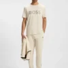 Gloss-logo T-shirt in Pima cotton