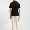 Gloss-logo T-shirt in Pima cotton