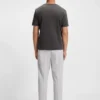 Gloss-logo T-shirt in Pima cotton
