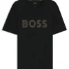 Gloss-logo T-shirt in Pima cotton