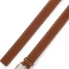 Golden-buckle belt in Italian leather