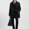 GORE-TEX® water-repellent collared coat