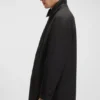 GORE-TEX® water-repellent collared coat