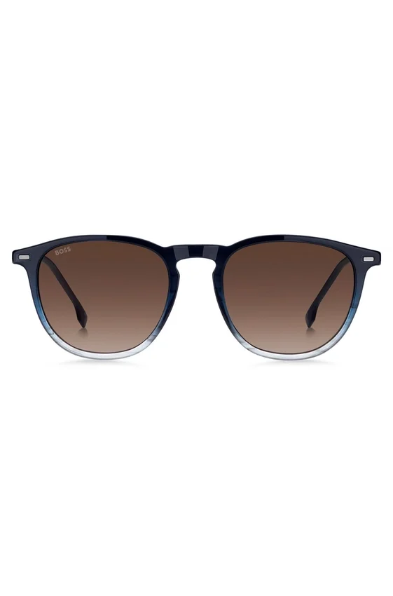 Gradient-effect sunglasses in blue acetate Gradient-effect sunglasses in blue acetate