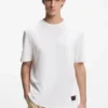 Gradient-logo T-shirt in cotton jersey