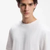 Gradient-logo T-shirt in cotton jersey
