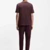 Gradient-logo T-shirt in cotton jersey