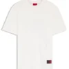 Gradient-logo T-shirt in cotton jersey