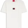 Gradient-logo T-shirt in cotton jersey