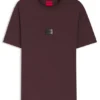 Gradient-logo T-shirt in cotton jersey