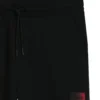 Gradient-logo tracksuit bottoms in cotton terry