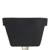Grained belt bag with antique-gold-effect hardware