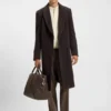 Grained-leather duffel bag with embossed logo Grained-leather duffel bag with embossed logo