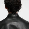 Grained-leather jacket in a slim fit Grained-leather jacket in a slim fit