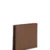 Grained-leather wallet with logo lettering Grained-leather wallet with logo lettering