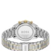 GRAND TOUR LADIES Two-tone watch with green dial and five-link bracelet GRAND TOUR LADIES Two-tone watch with green dial and five-link bracelet