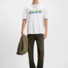 Green-cast regular-fit jeans in rigid denim Green-cast regular-fit jeans in rigid denim
