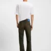 Green-cast regular-fit jeans in rigid denim Green-cast regular-fit jeans in rigid denim