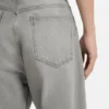 Grey baggy-fit jeans in stonewashed denim Grey baggy-fit jeans in stonewashed denim