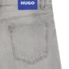 Grey baggy-fit jeans in stonewashed denim Grey baggy-fit jeans in stonewashed denim