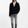 Grey extra-slim-fit jeans in stretch denim Grey extra-slim-fit jeans in stretch denim