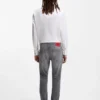 Grey extra-slim-fit jeans in stretch denim Grey extra-slim-fit jeans in stretch denim